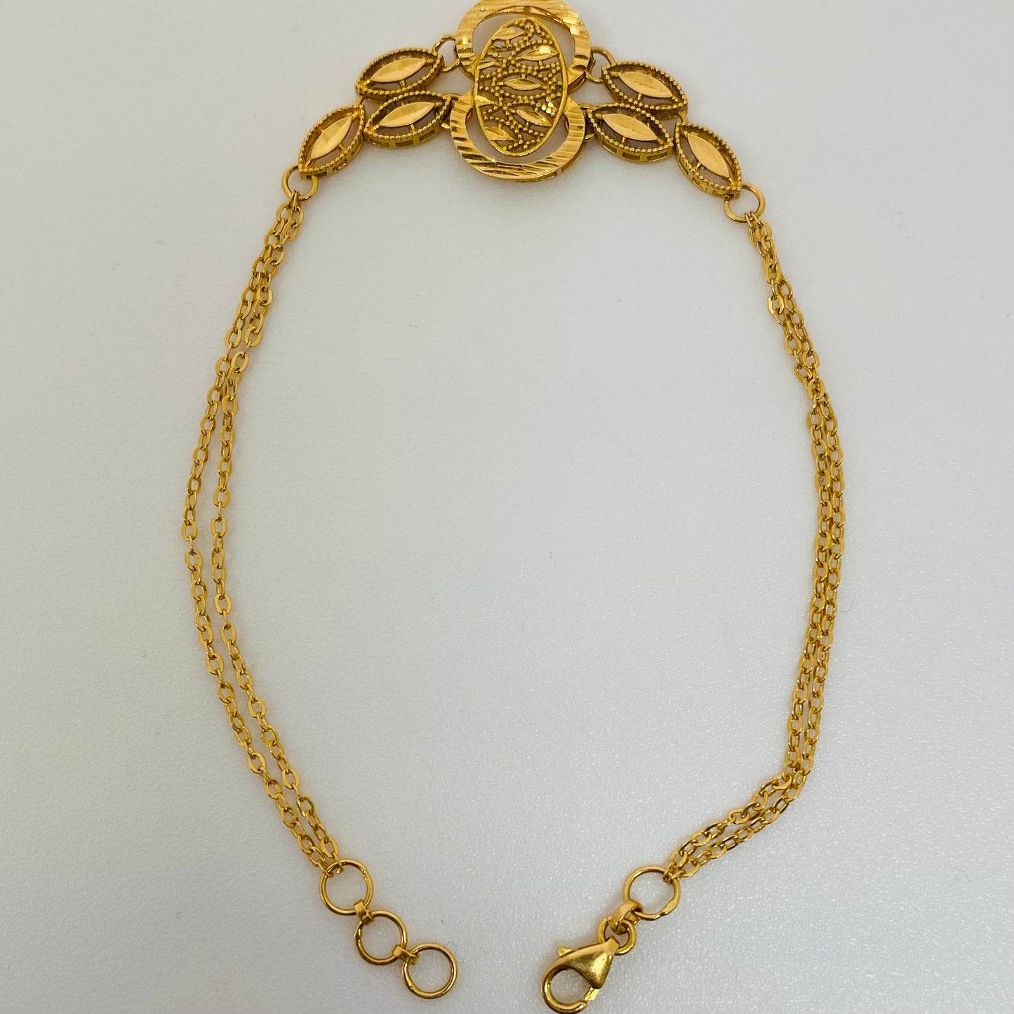 Bracelet or jaune 22k