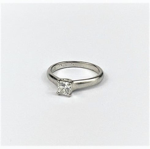 Bague Tiffany & Co Lucida avec Diamant Solitaire 0.37ct