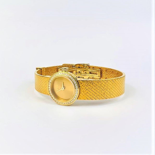 Montre Dior Mini D en Or Jaune