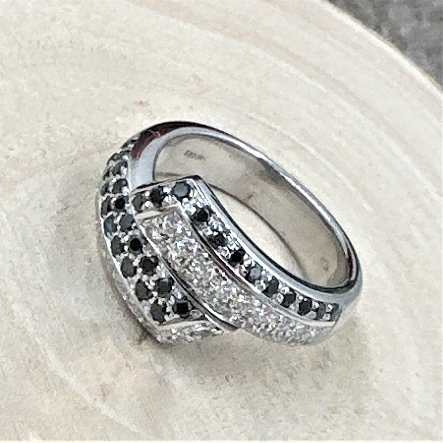 Bague Diamants Or blanc