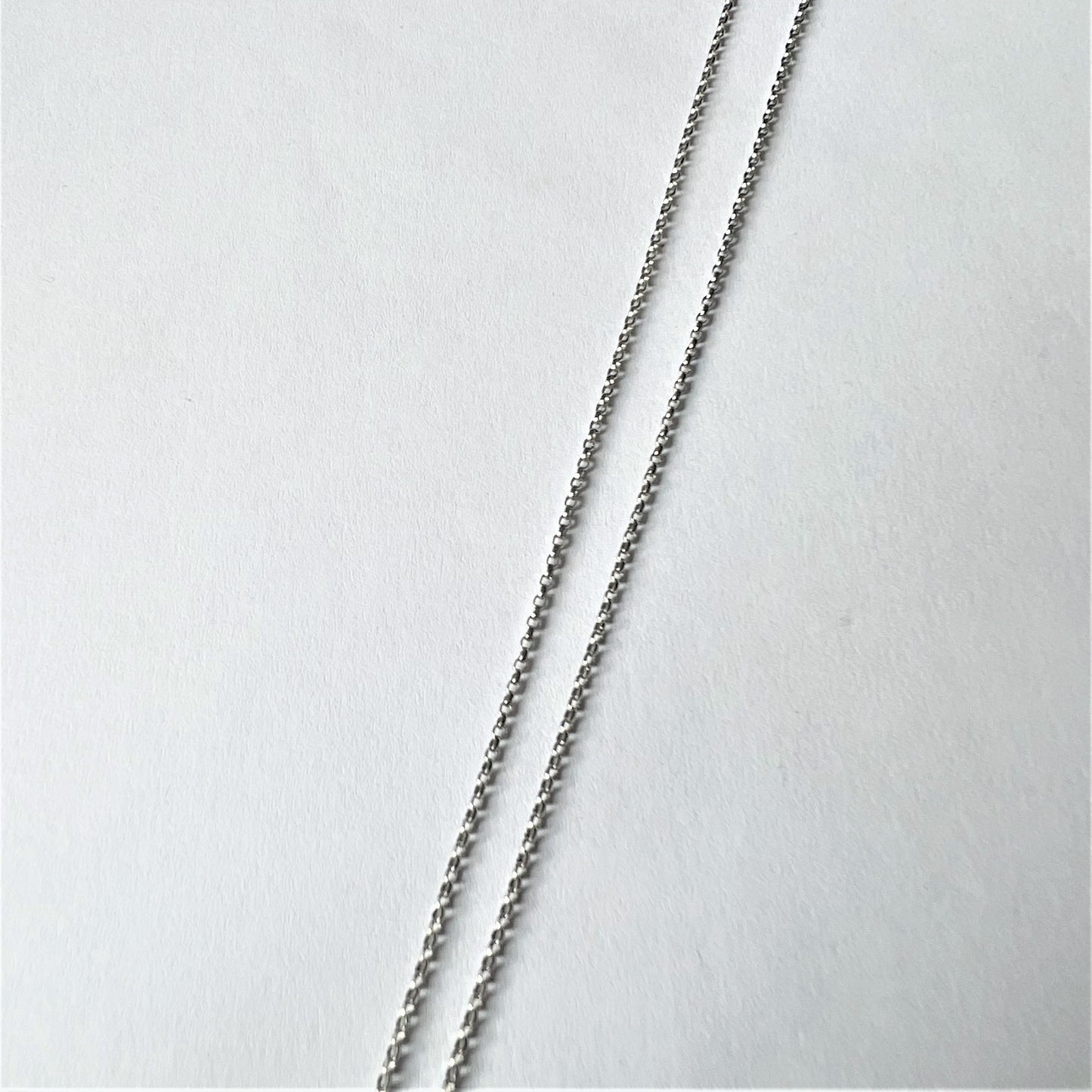 Collier Pendentif Or blanc