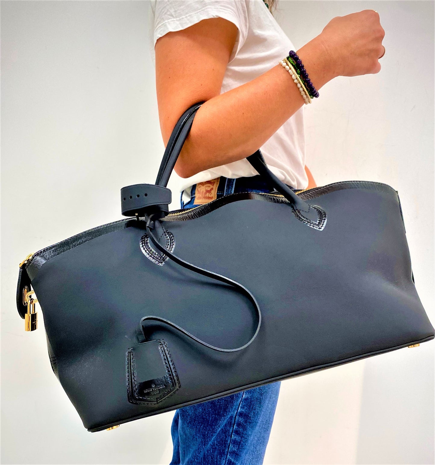 Sac à main Louis Vuitton Lockit East West""