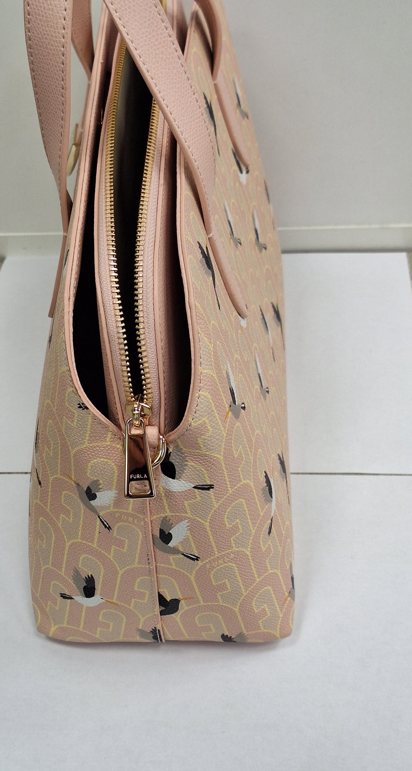 Sac Furla Block tony candy rose