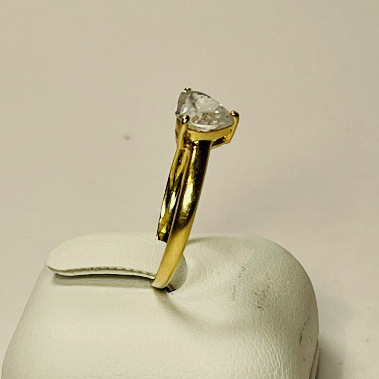 Bague Or Jaune avec Oxyde