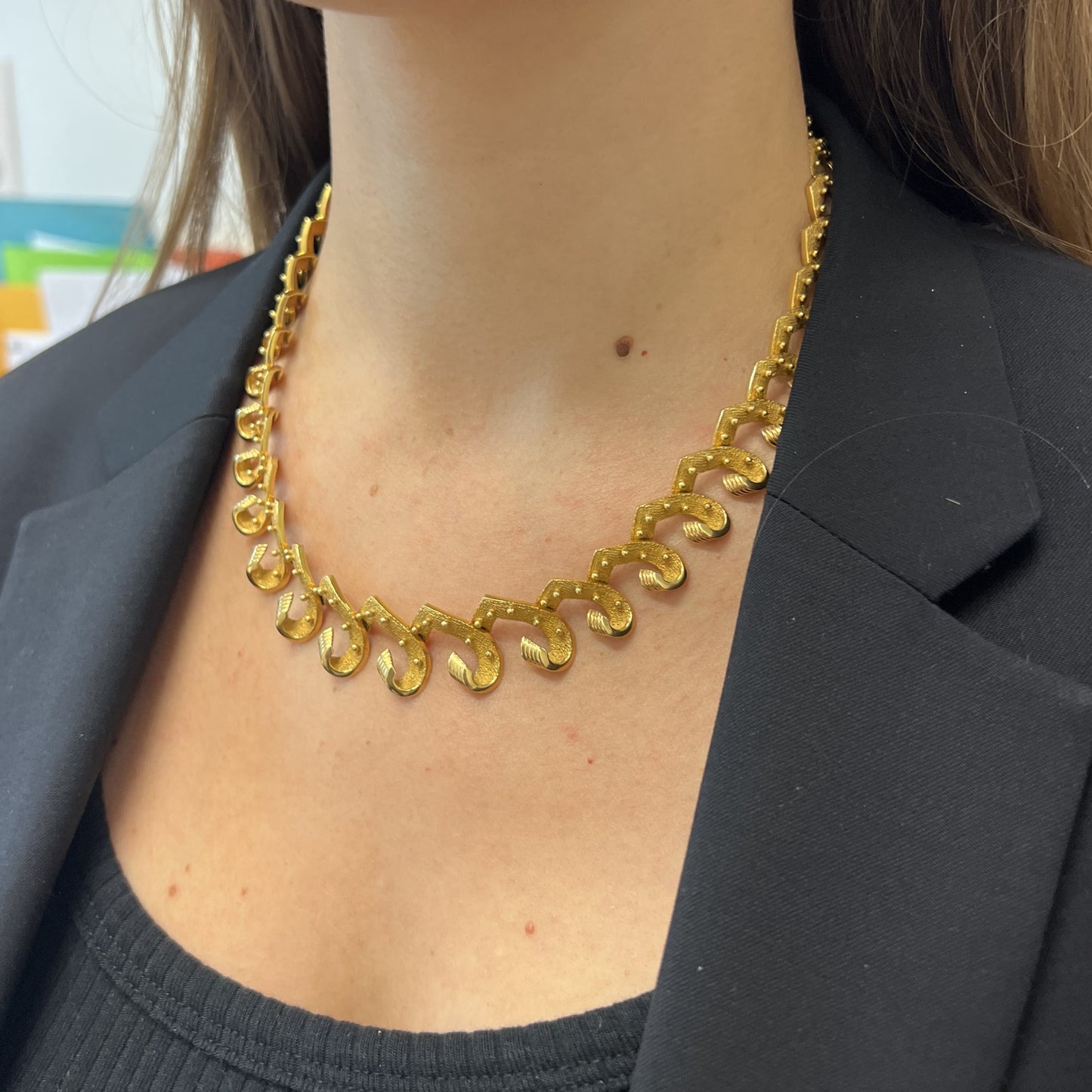 Collier Or Jaune