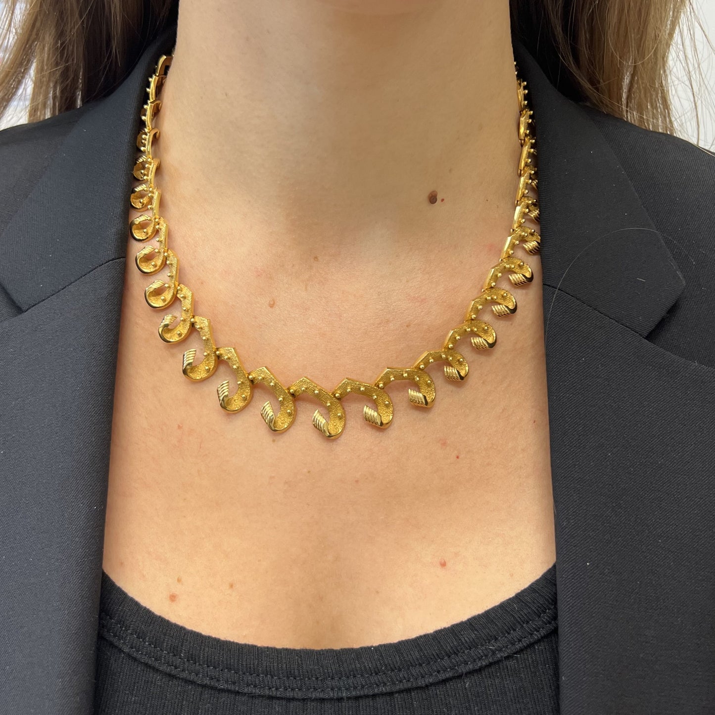 Collier Or Jaune