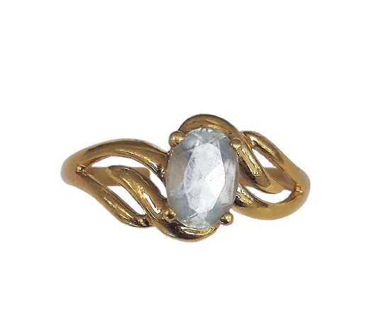 Bague en Or jaune 18K Oxyde de zirconium