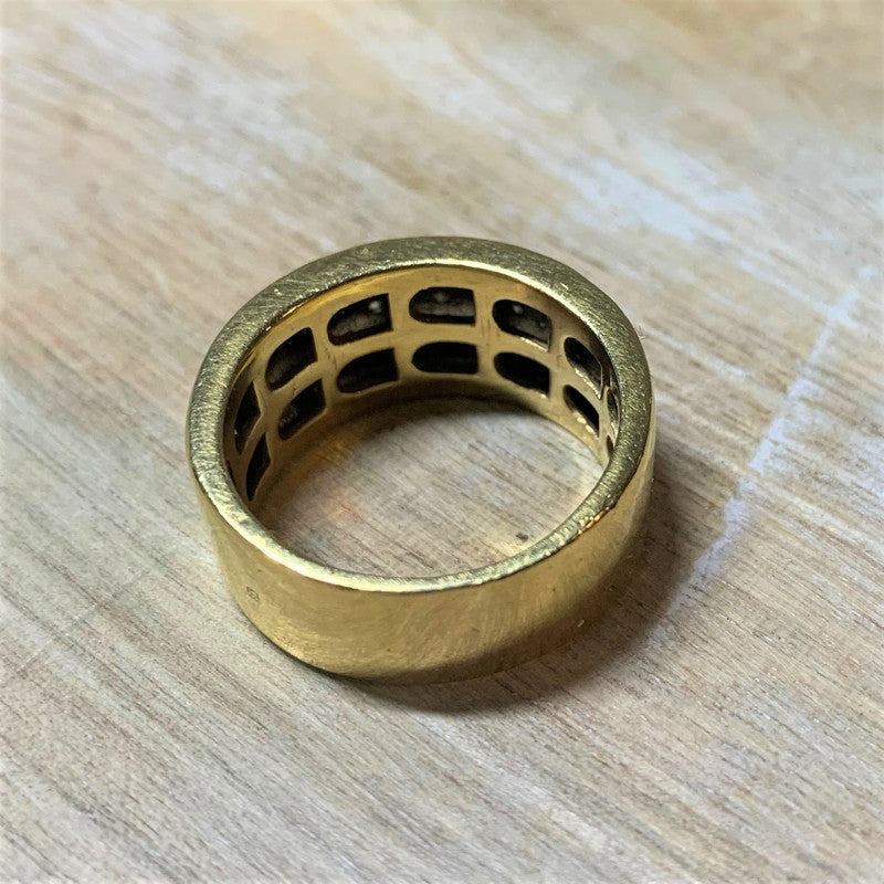 Bague Balmain Or jaune 18K avec Diamants T55