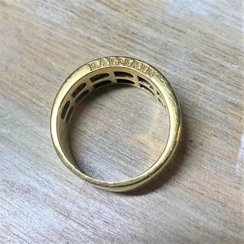Bague Balmain Or jaune 18K avec Diamants T55