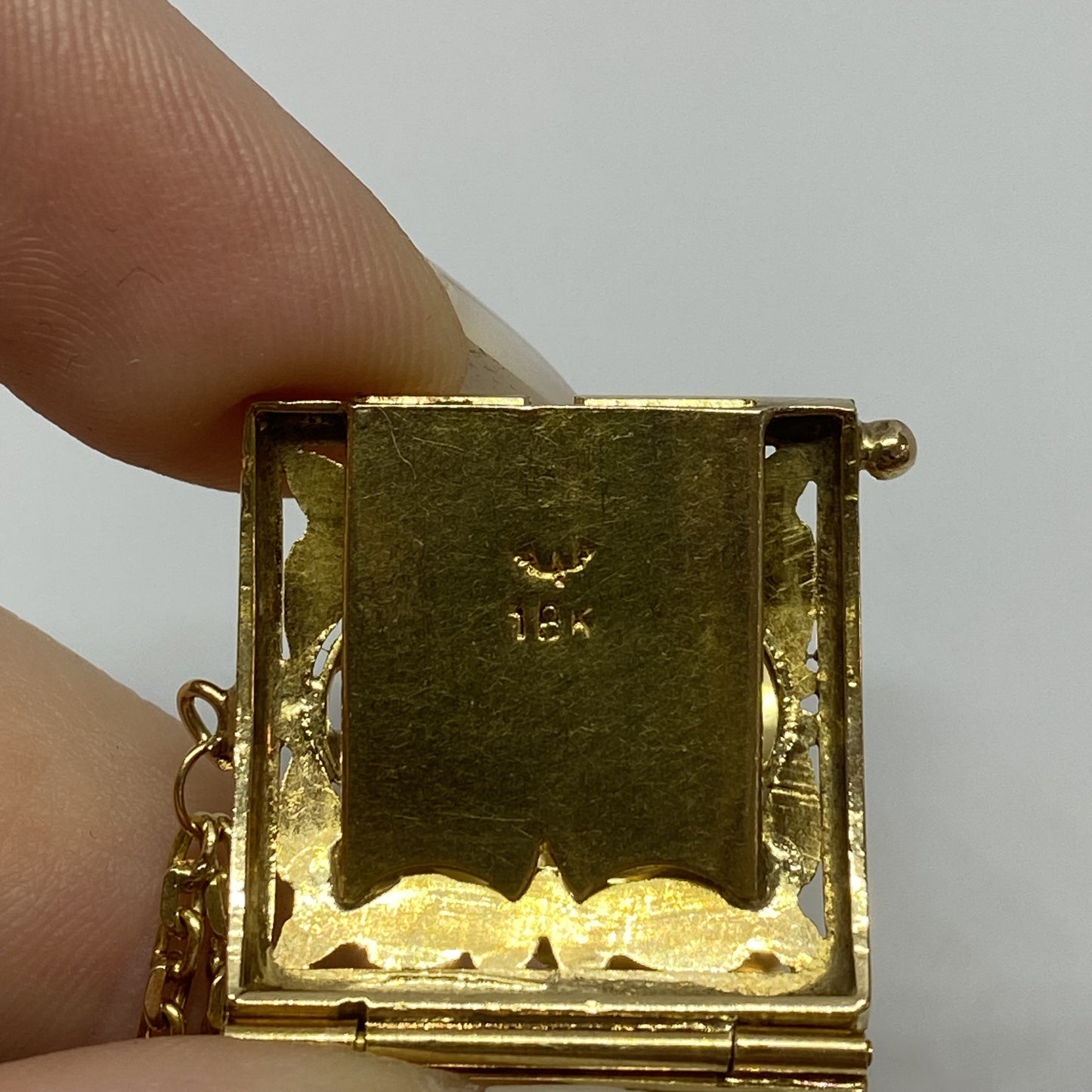 Bracelet Jonc Or avec 4 Améthystes