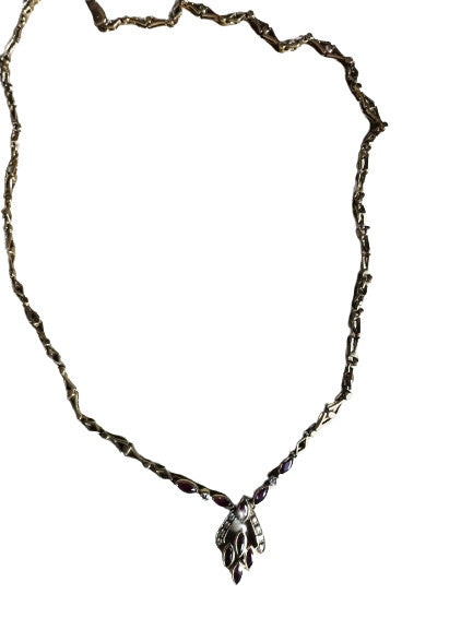 Collier Or avec Rubis et Diamants