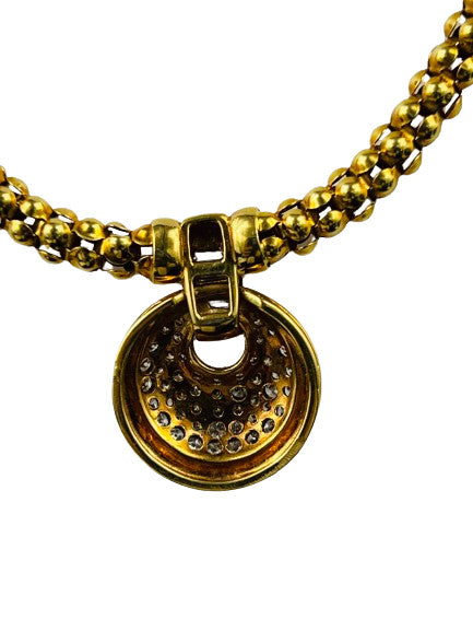 Collier Or avec Diamants