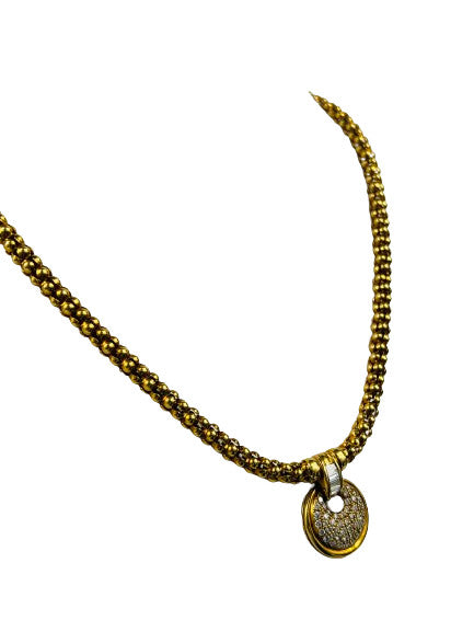 Collier Or avec Diamants