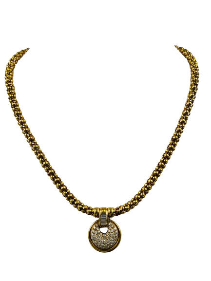 Collier Or avec Diamants