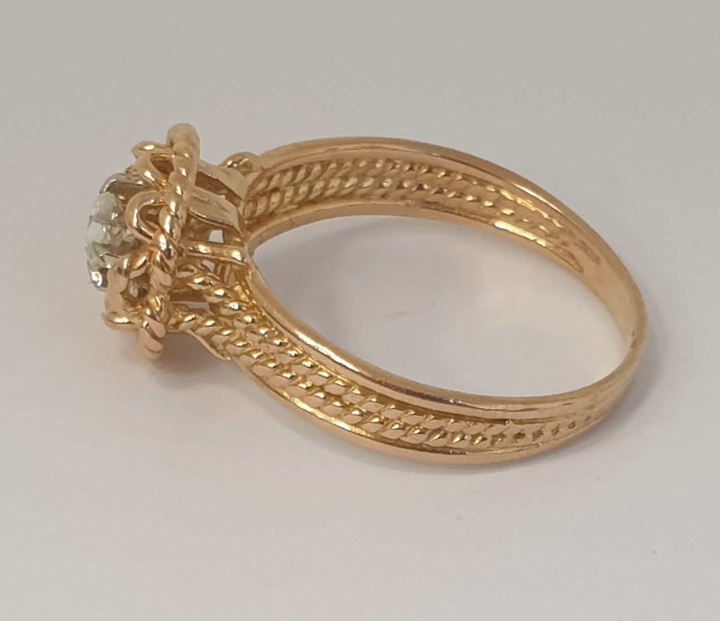 Bague Or et Diamant
