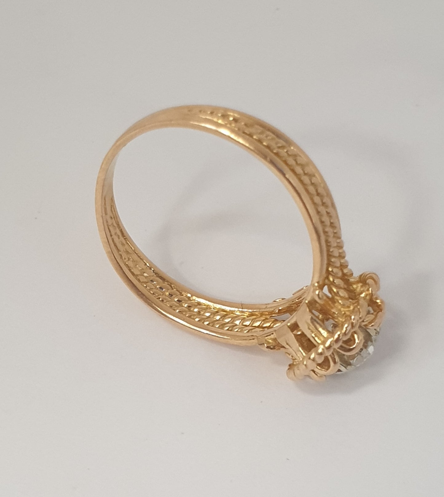 Bague Or et Diamant