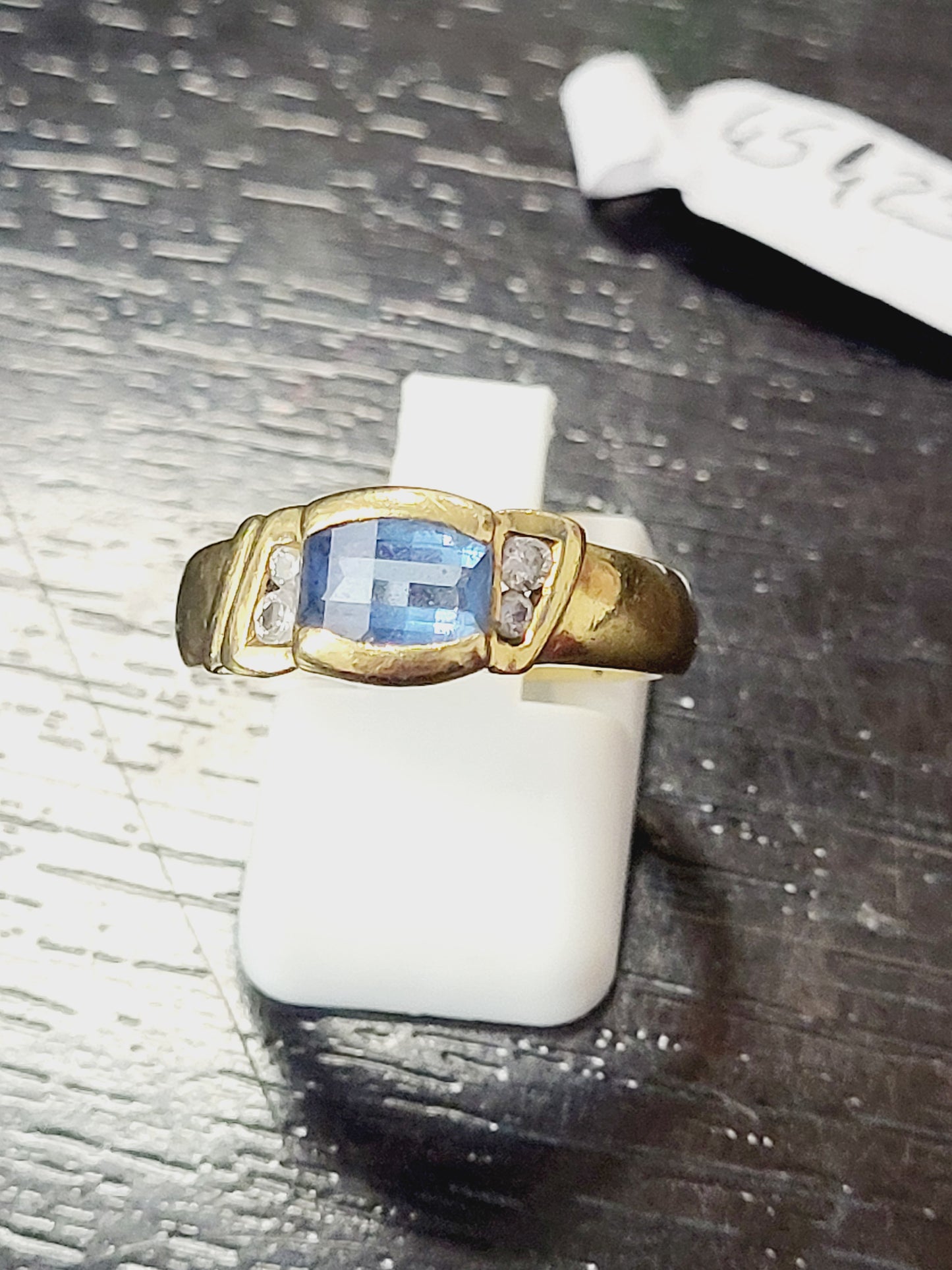 Bague Pierre Bleue