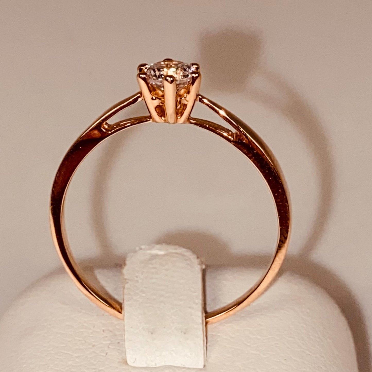 Bague Or avec Oxyde
