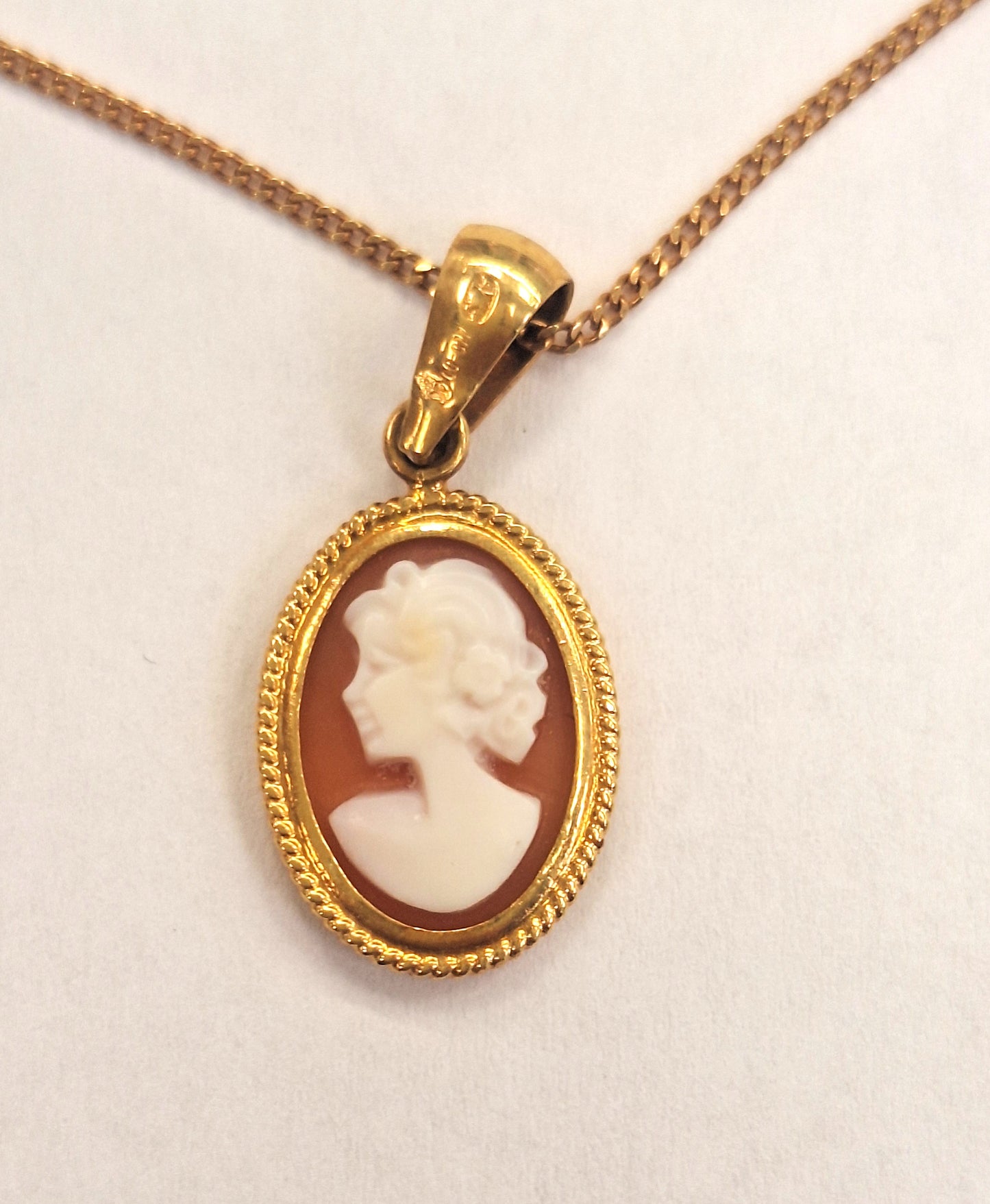 Chaine + Pendentif Camée
