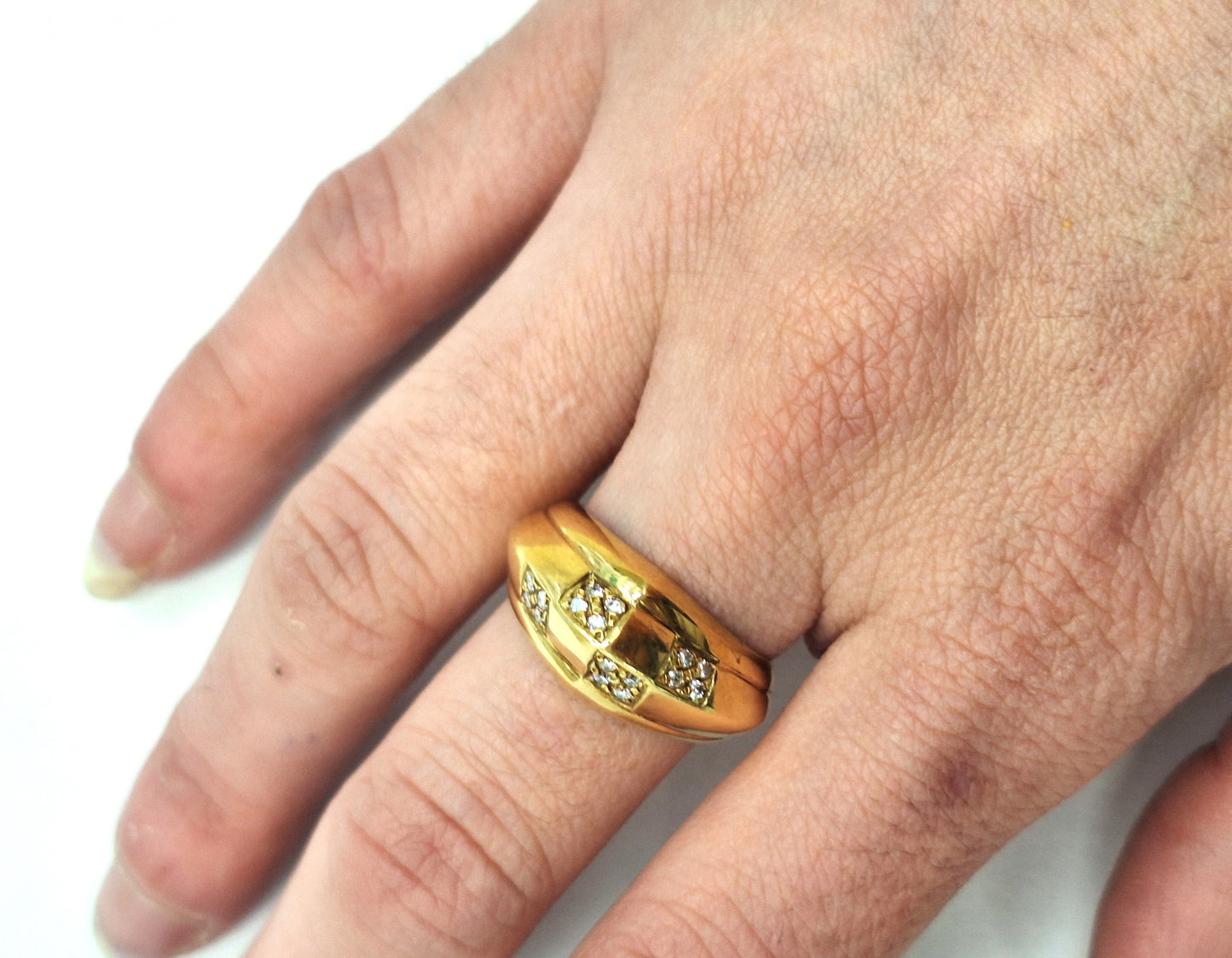 Bague Or et Diamants