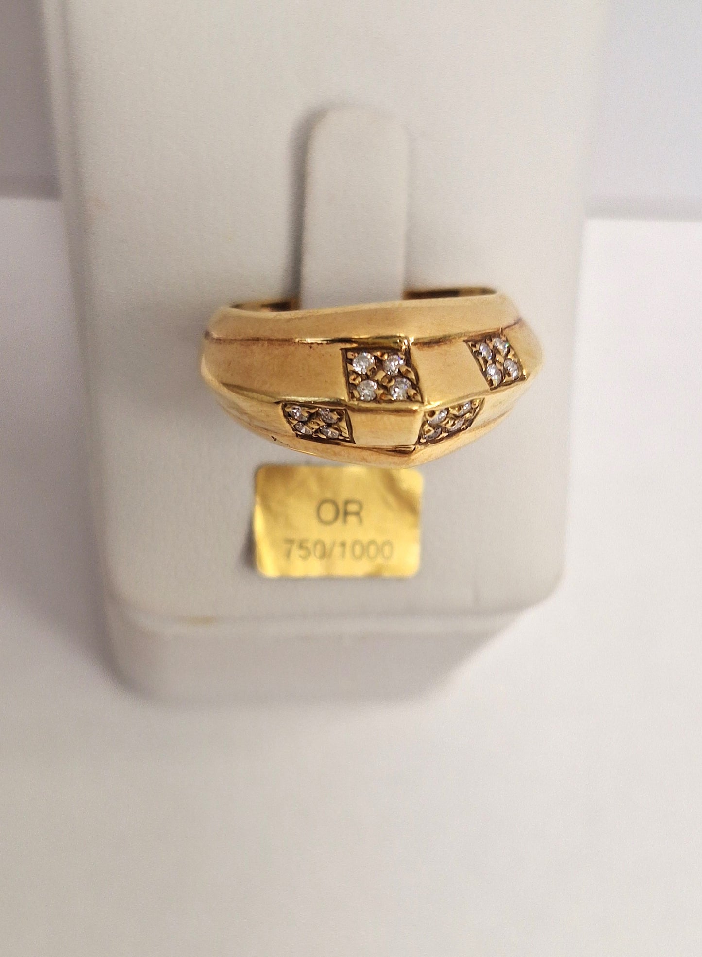 Bague Or et Diamants