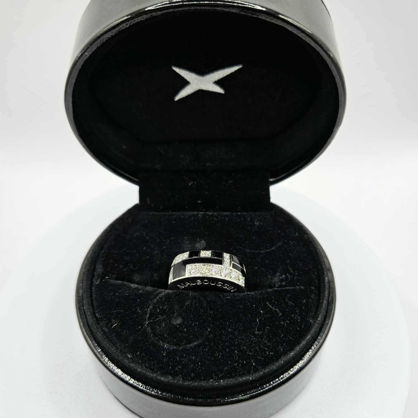 Bague Mauboussin Or Blanc T.53