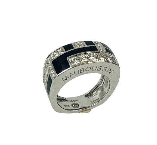 Bague Mauboussin Or Blanc T.53