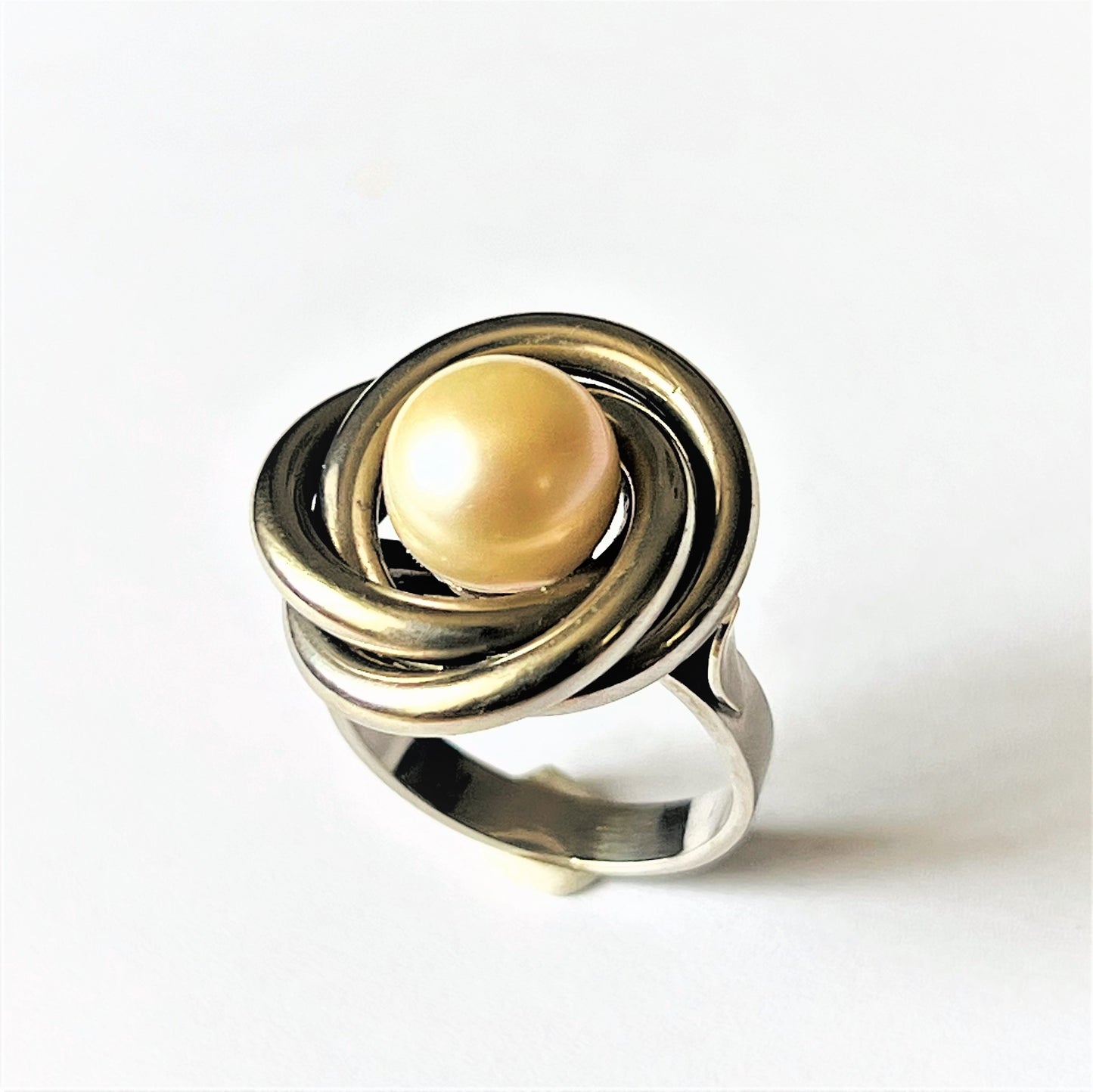 Bague Perle de Culture Or blanc