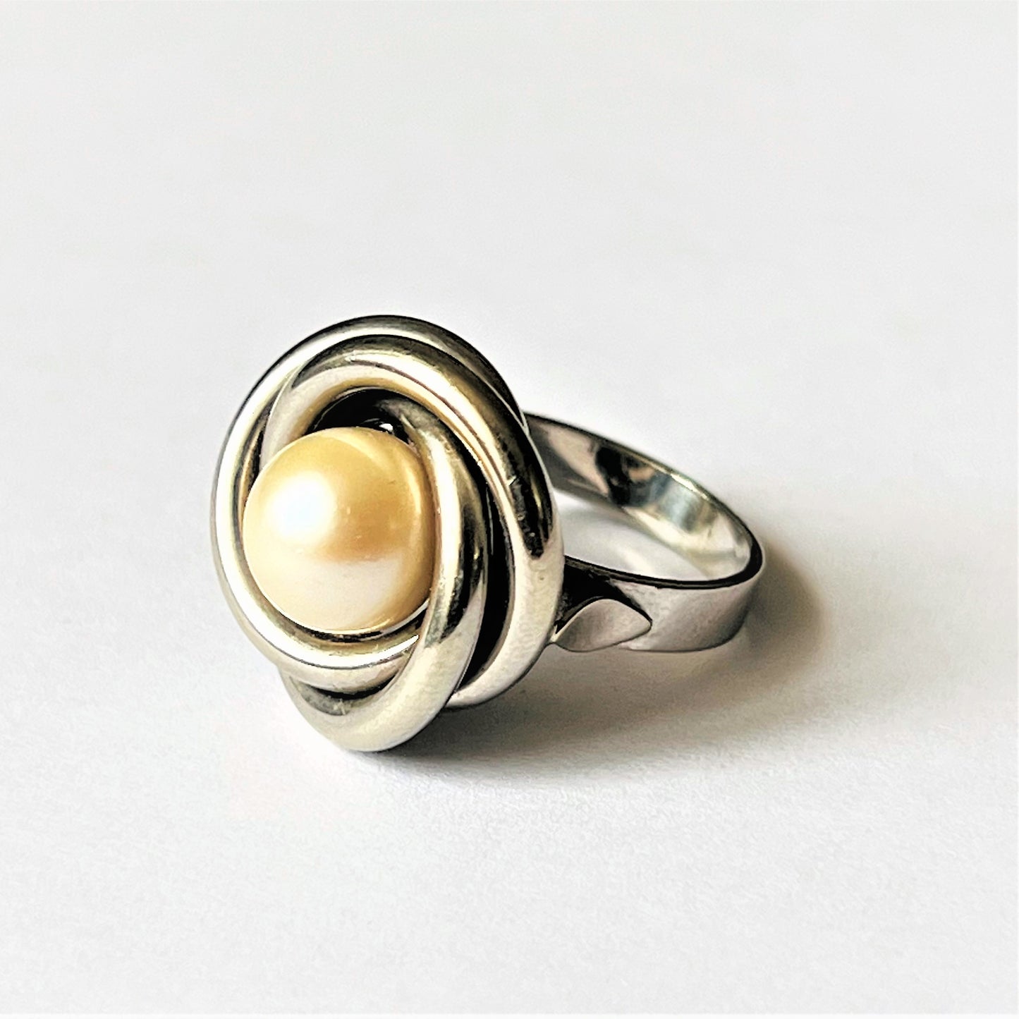 Bague Perle de Culture Or blanc
