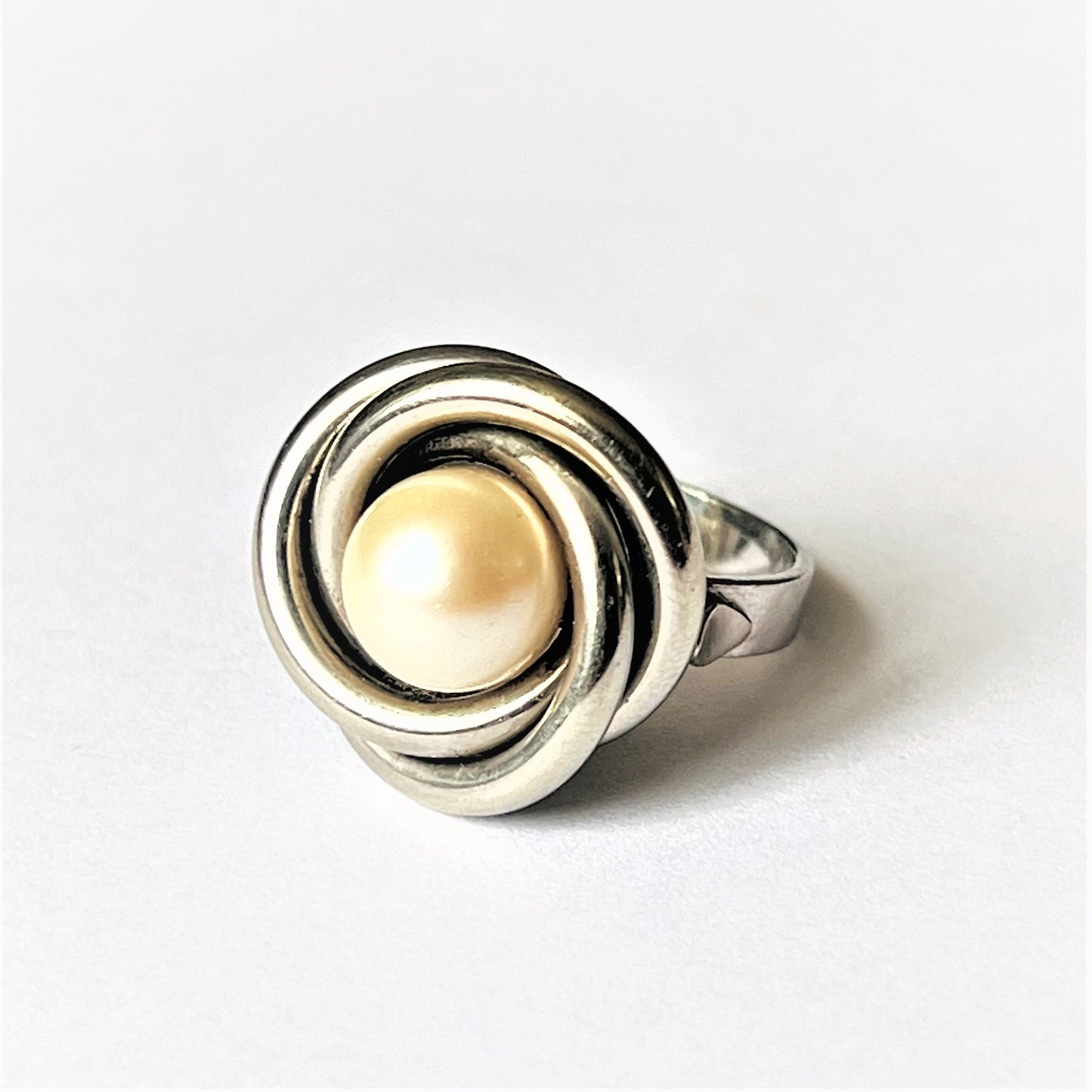 Bague Perle de Culture Or blanc