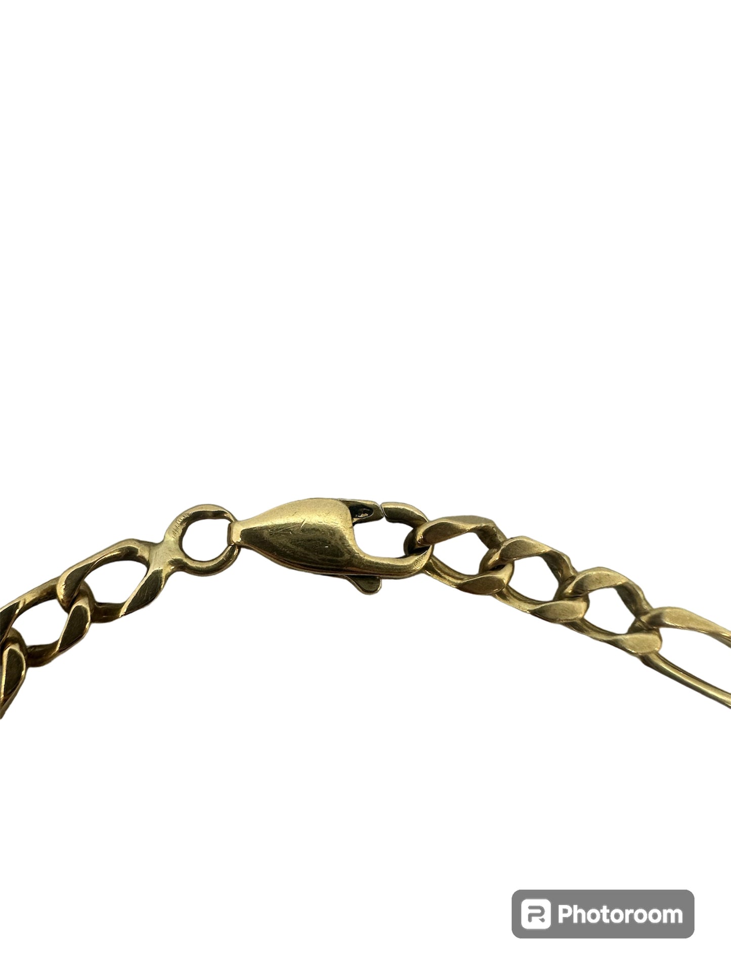 Bracelet Or Maille Figaro