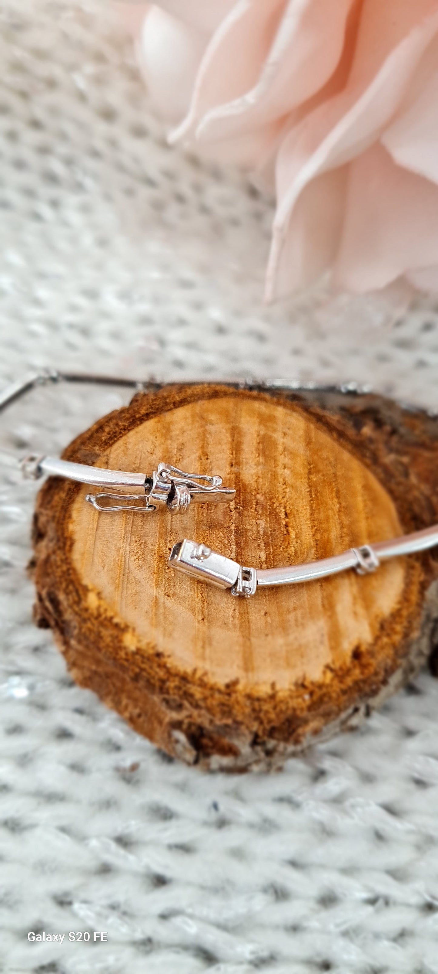 Bracelet Or Blanc et Diamants