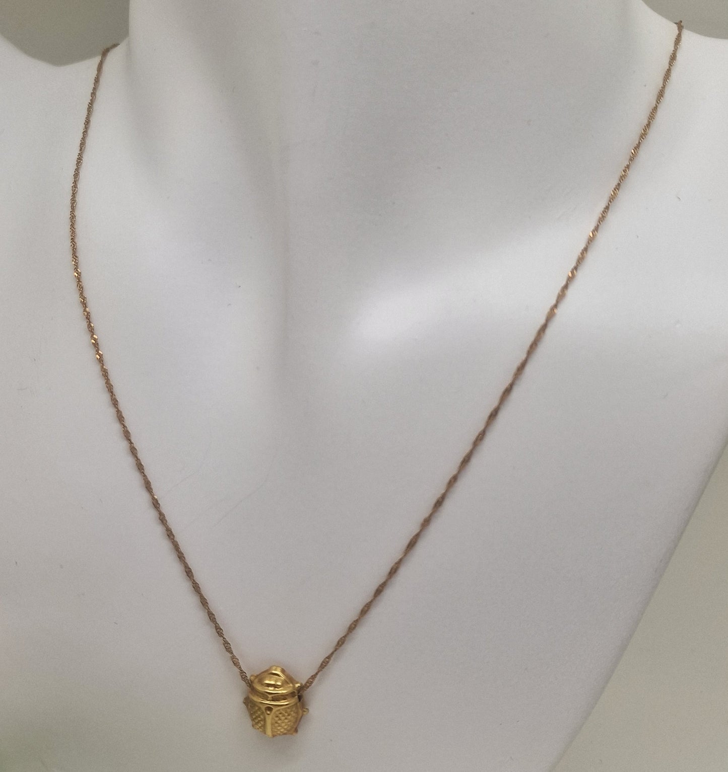 Collier avec Pendentif Coccinelle