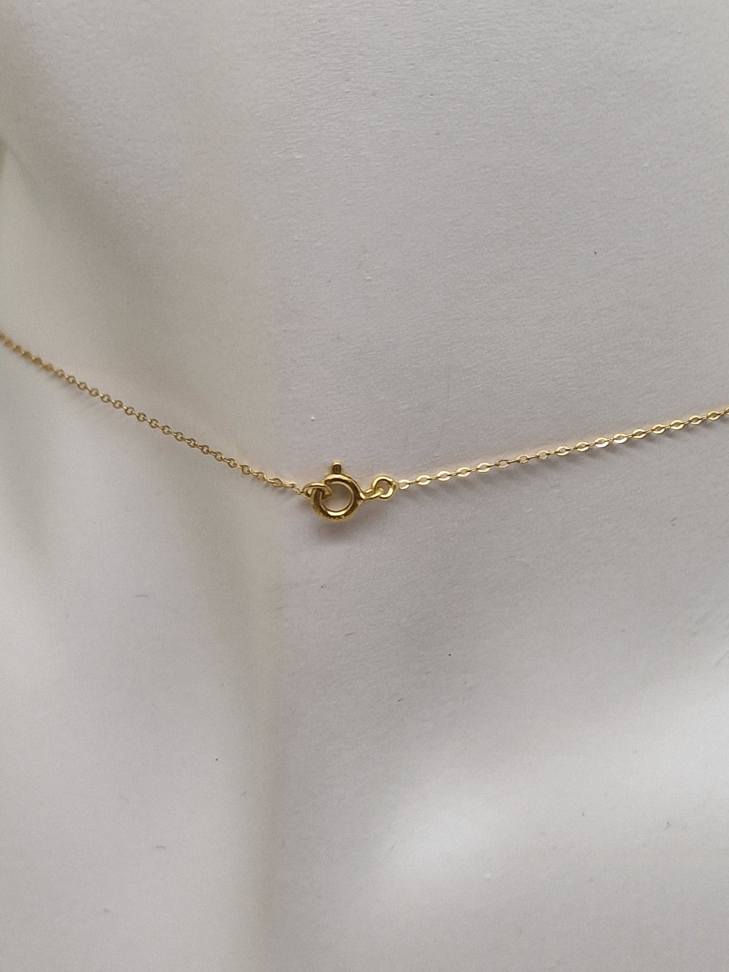 Collier Or avec Emeraude