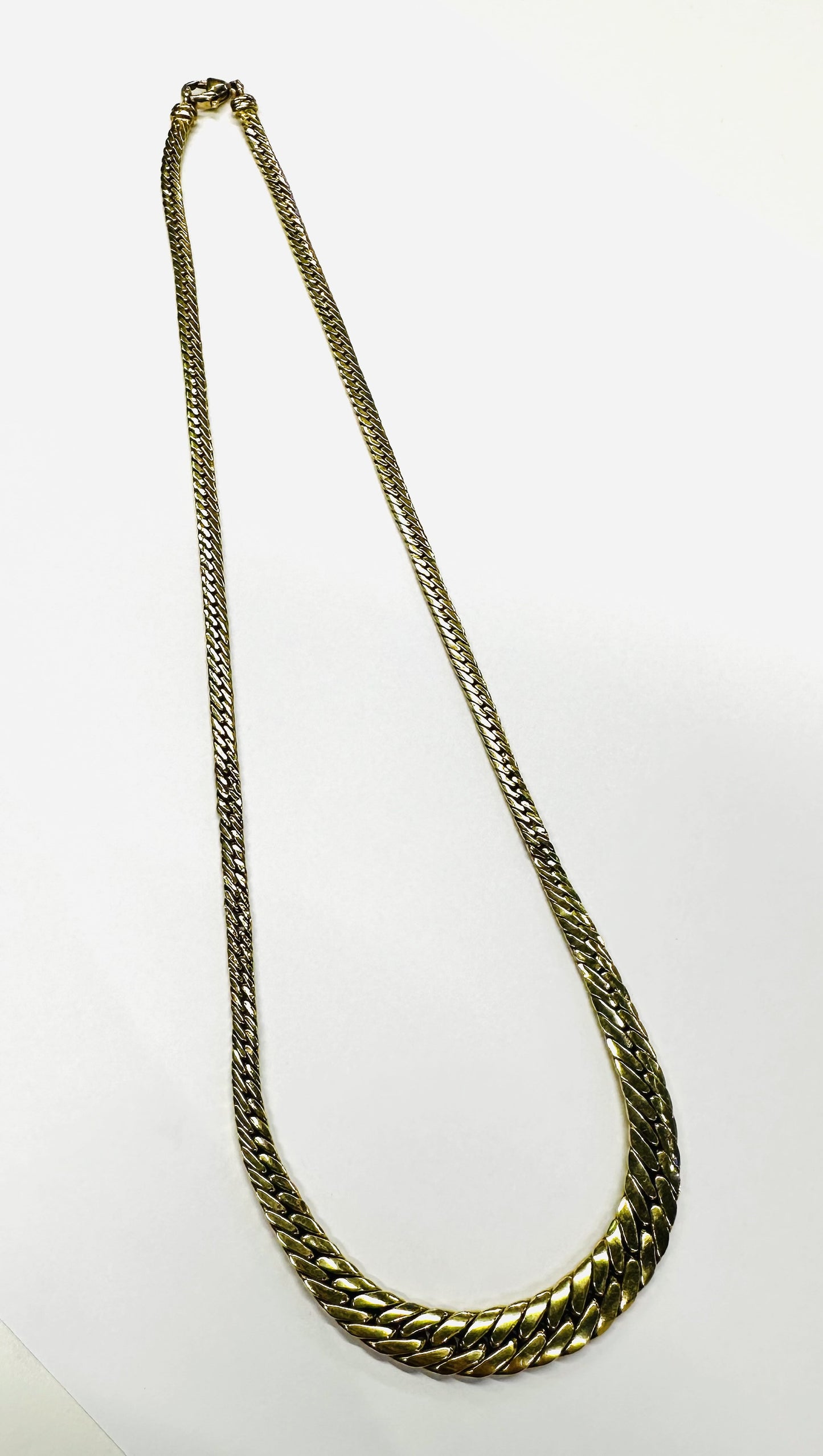 Collier Or Maille Anglaise