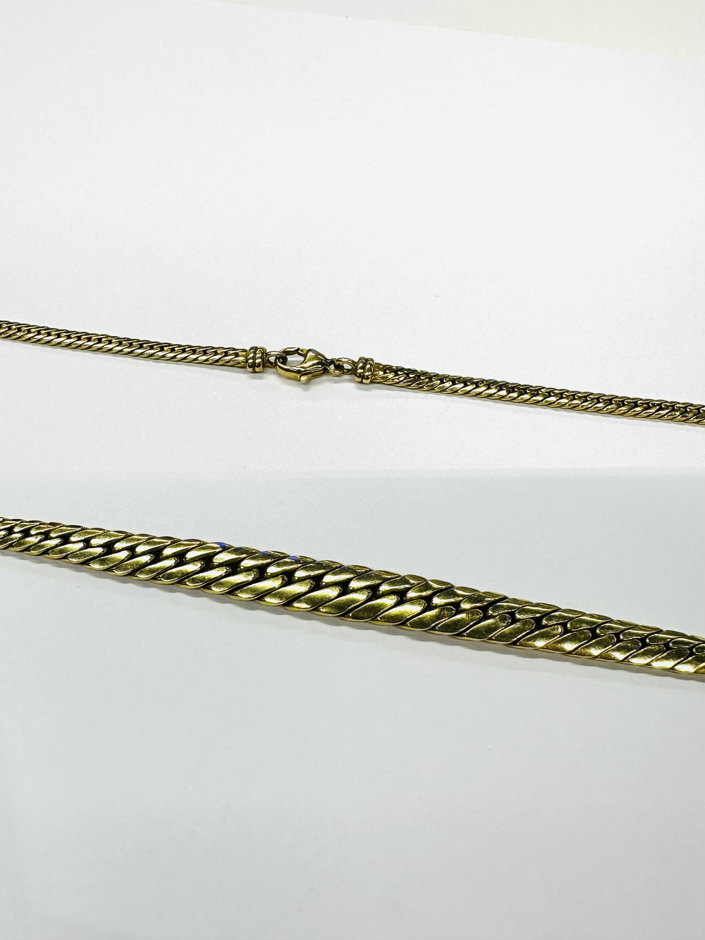 Collier Or Maille Anglaise