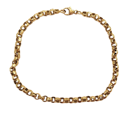 Bracelet Maille Jaseron Or Jaune 18 carats 3.92 Grs