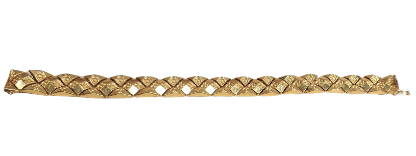 Bracelet Manchette Or Jaune
