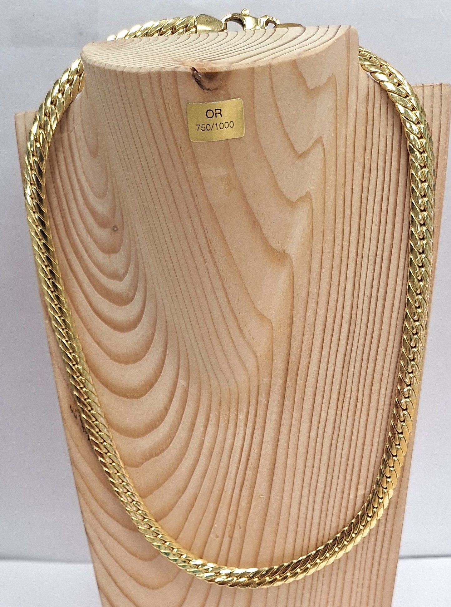 Collier Or Maille Anglaise