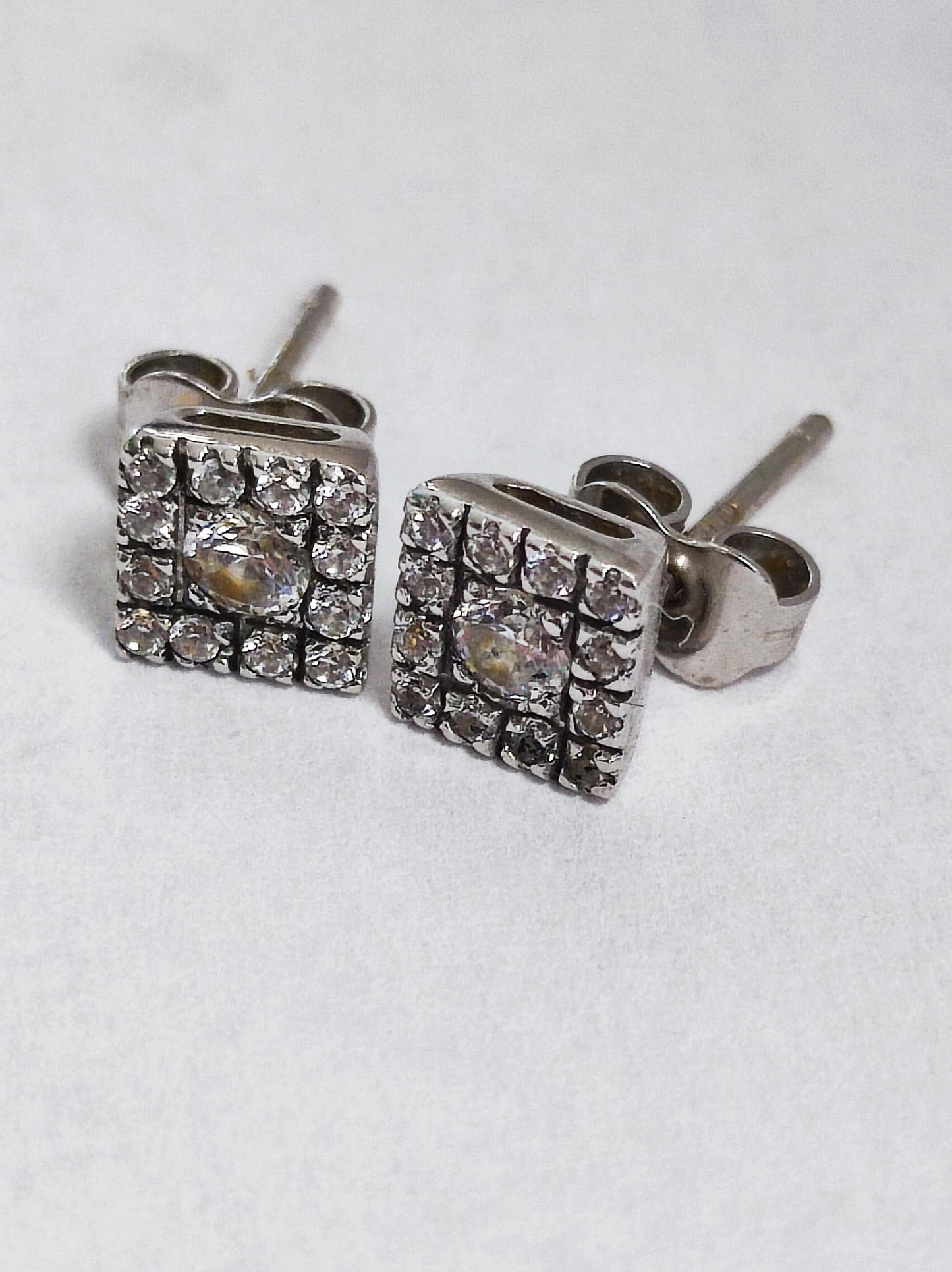 Boucles d'Oreille Or avec Oxydes