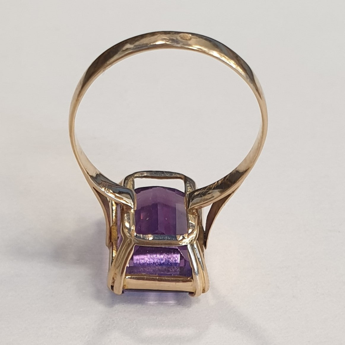 Bague Or avec Améthyste