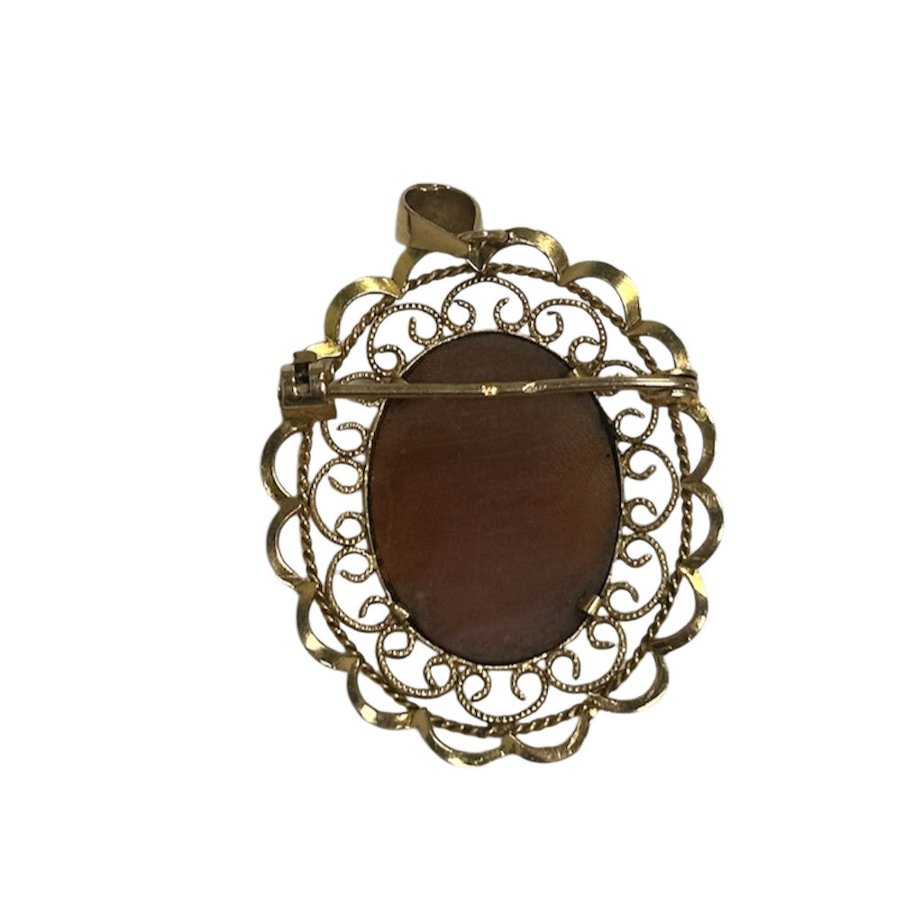 Pendentif Camée Or