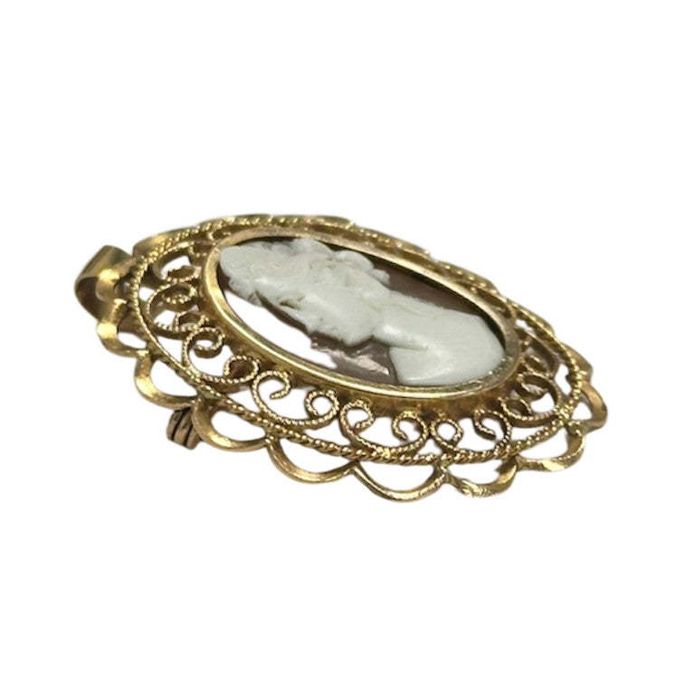 Pendentif Camée Or