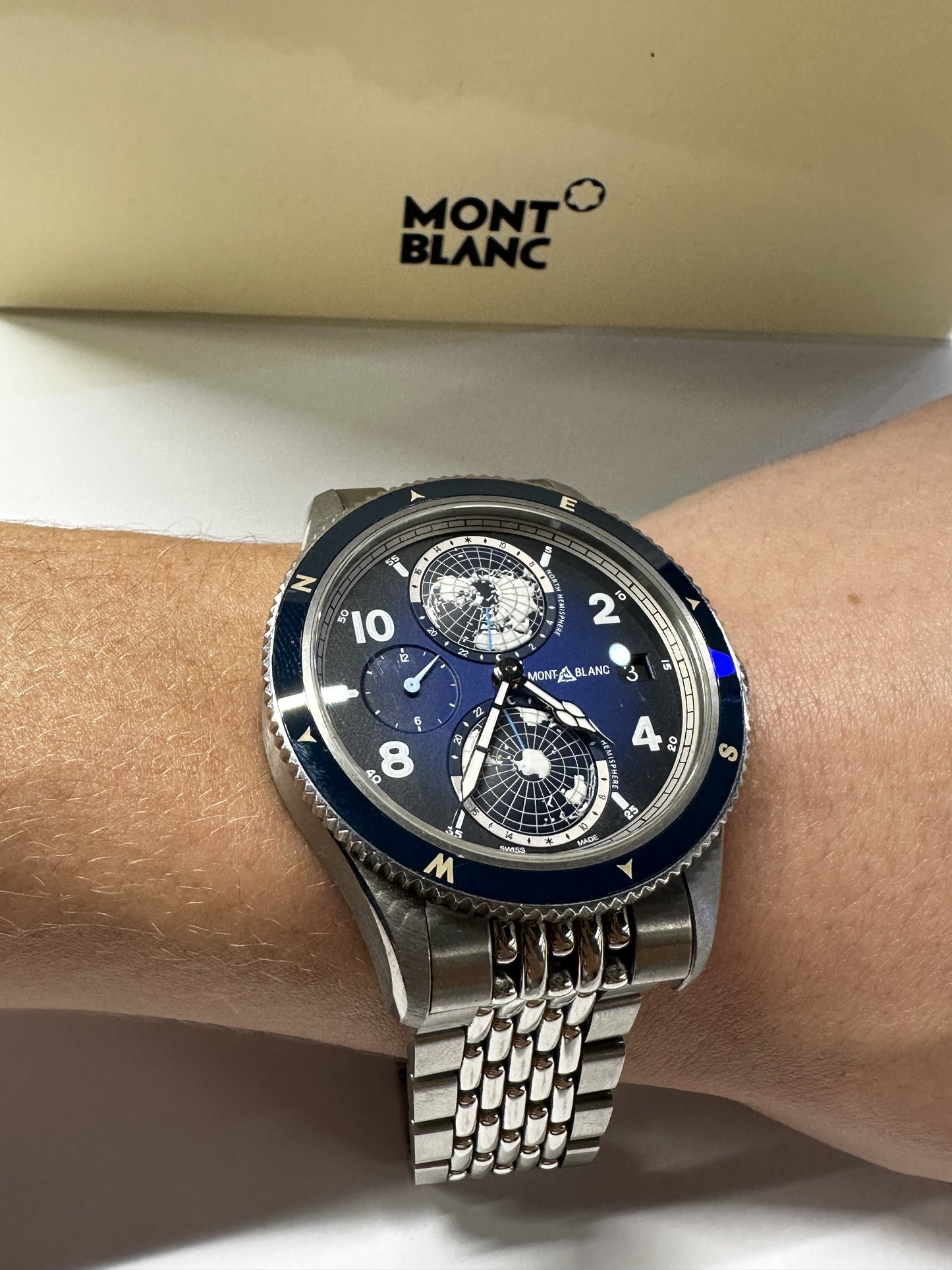 Montre Montblanc Géosphère 1858