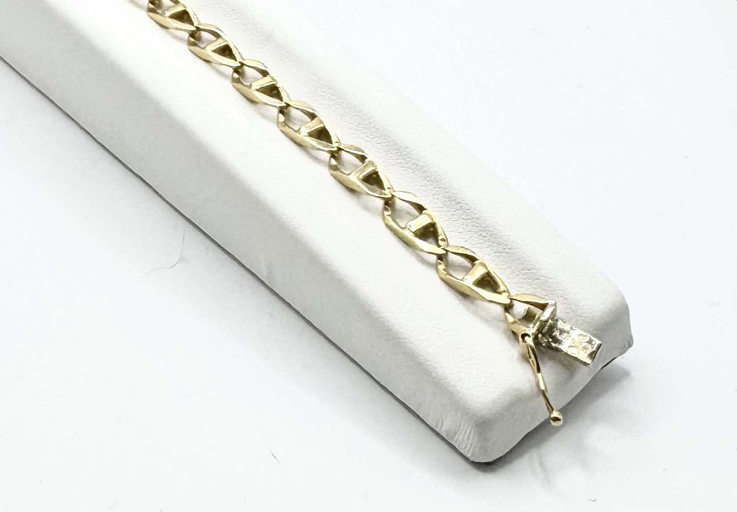 Bracelet Or Maille Marine