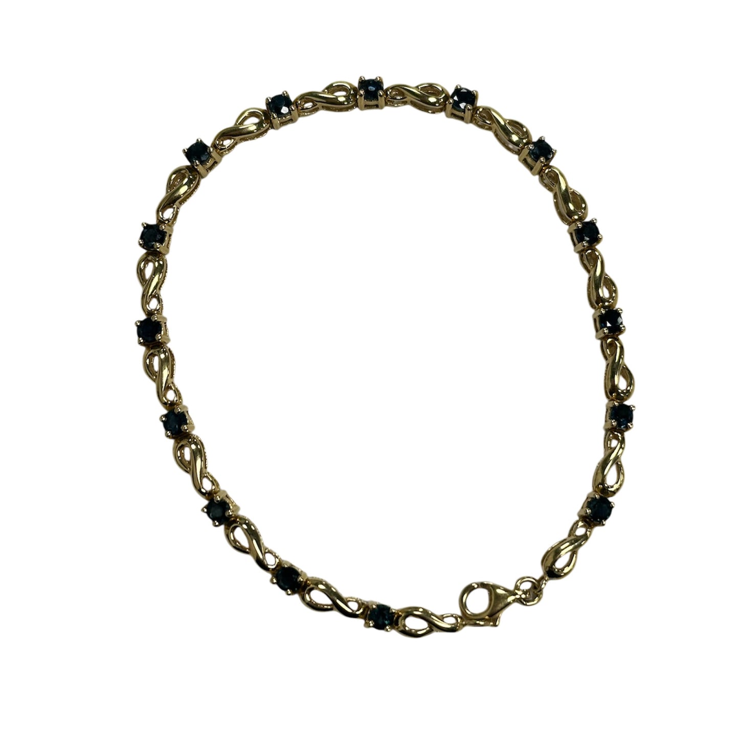 Bracelet Or avec Saphirs