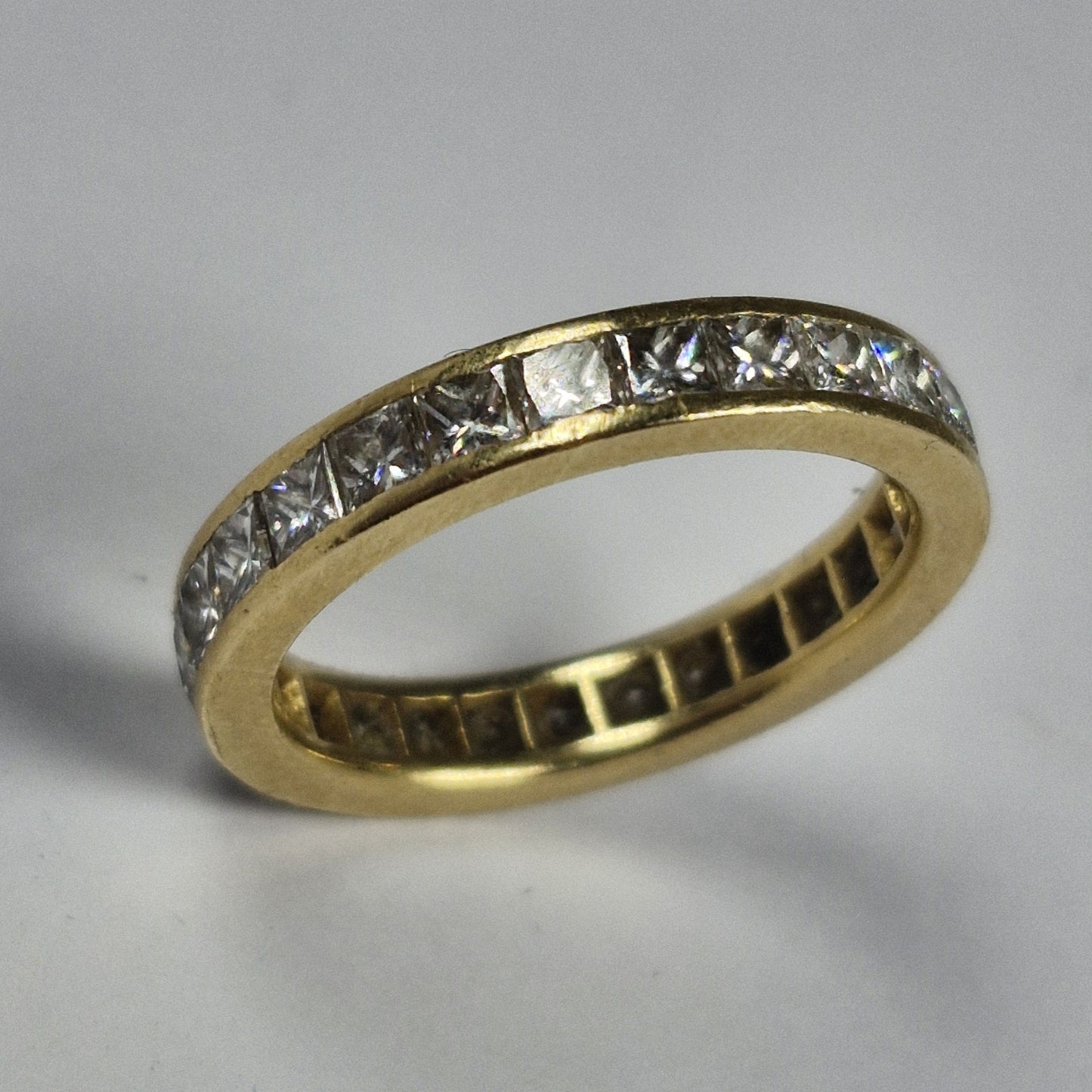 Alliance tour complet avec diamants 0,03 carat