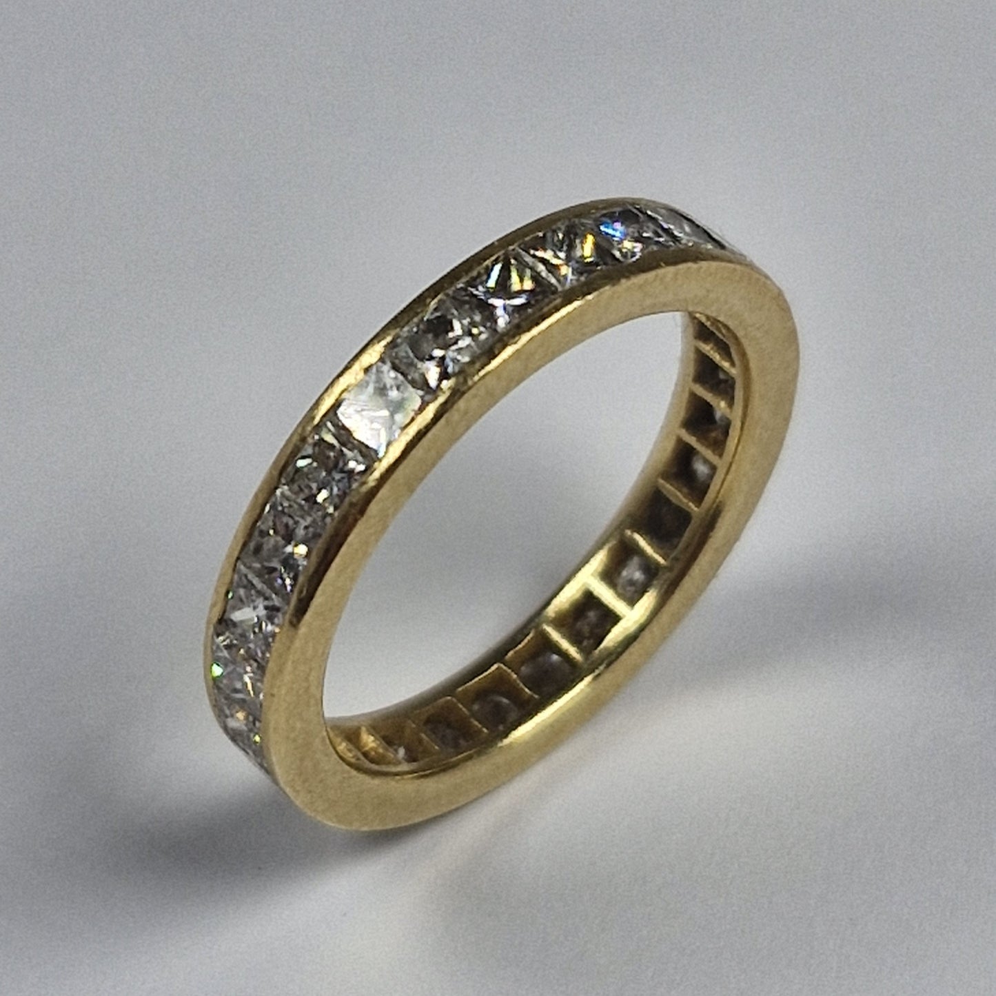 Alliance tour complet avec diamants 0,03 carat