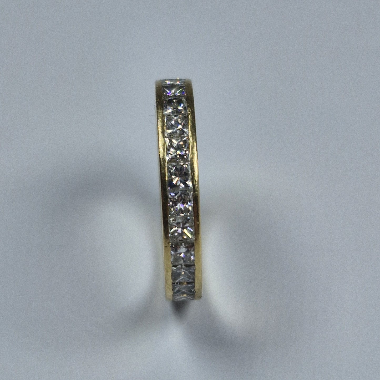 Alliance tour complet avec diamants 0,03 carat
