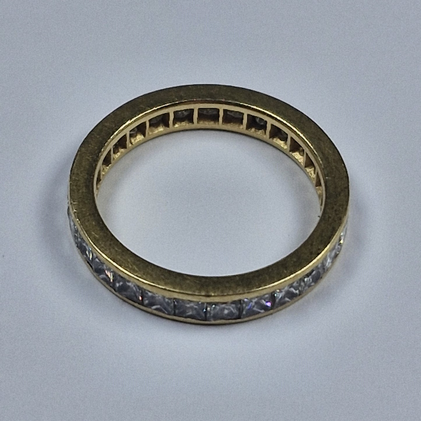 Alliance tour complet avec diamants 0,03 carat